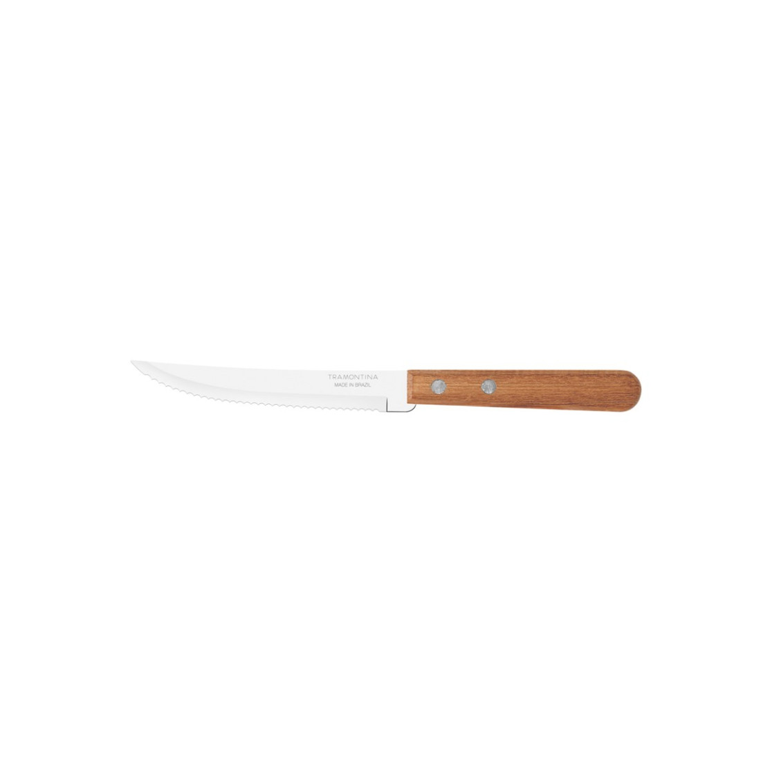 Faca para Churrasco Tramontina Dynamic com Lamina em Aço Inox e Cabo de Madeira Natural 5