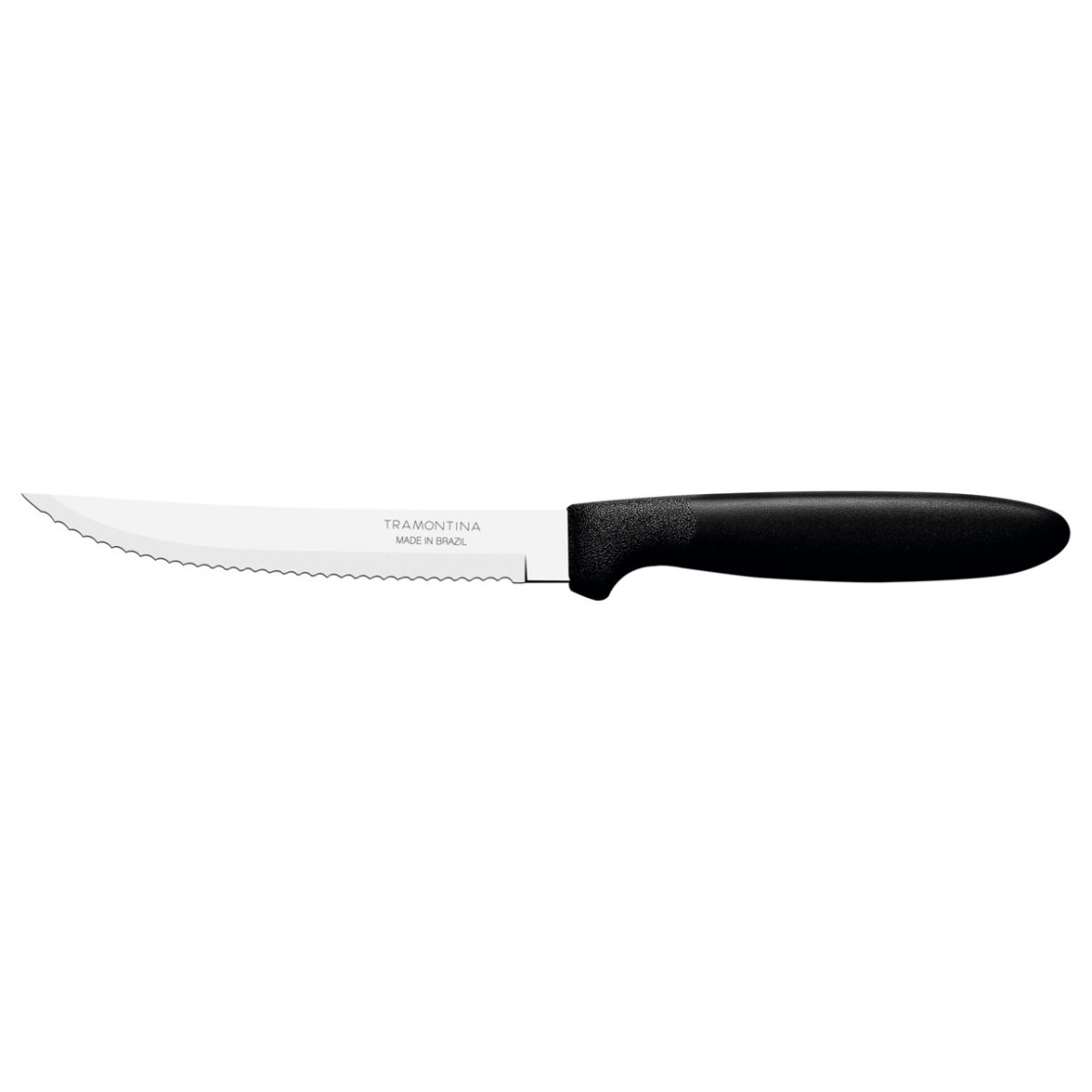 Faca para Churrasco Tramontina Ipanema com Lamina em Aço Inox e Cabo de Polipropileno Preto 5