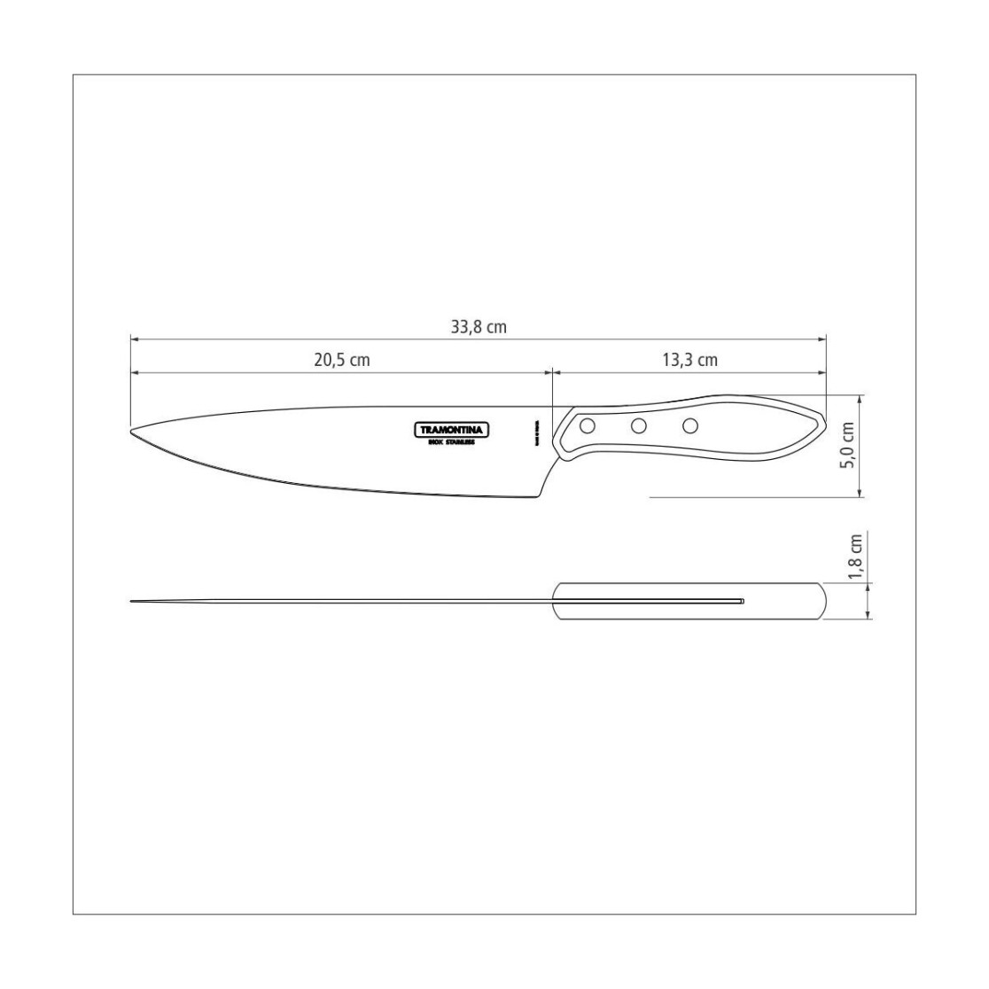 Faca Tramontina para Carne 8
