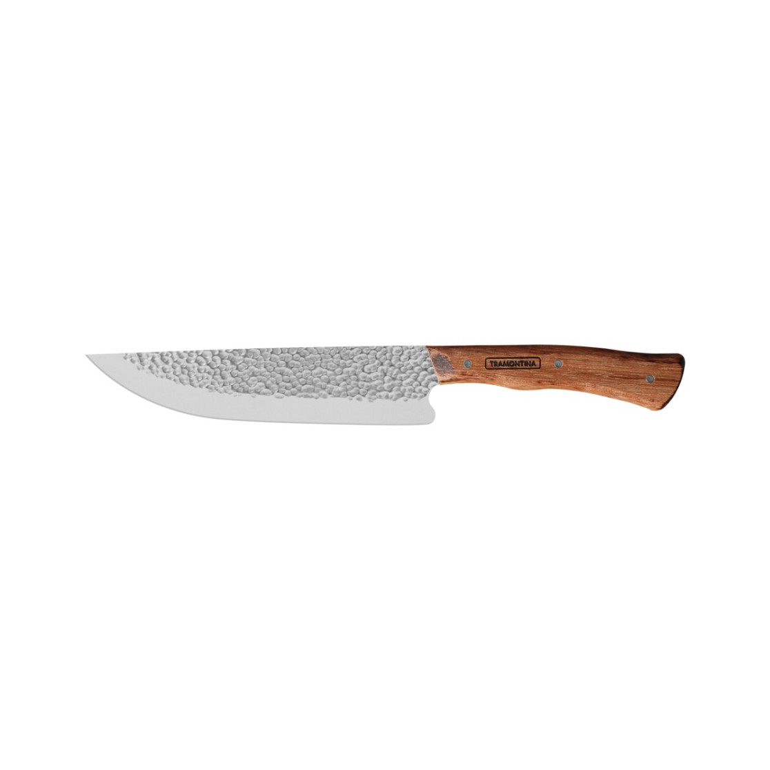 Faca para Carne Tramontina Nômade com Lâmina em Aço Inox e Cabo de Madeira 8 polegada