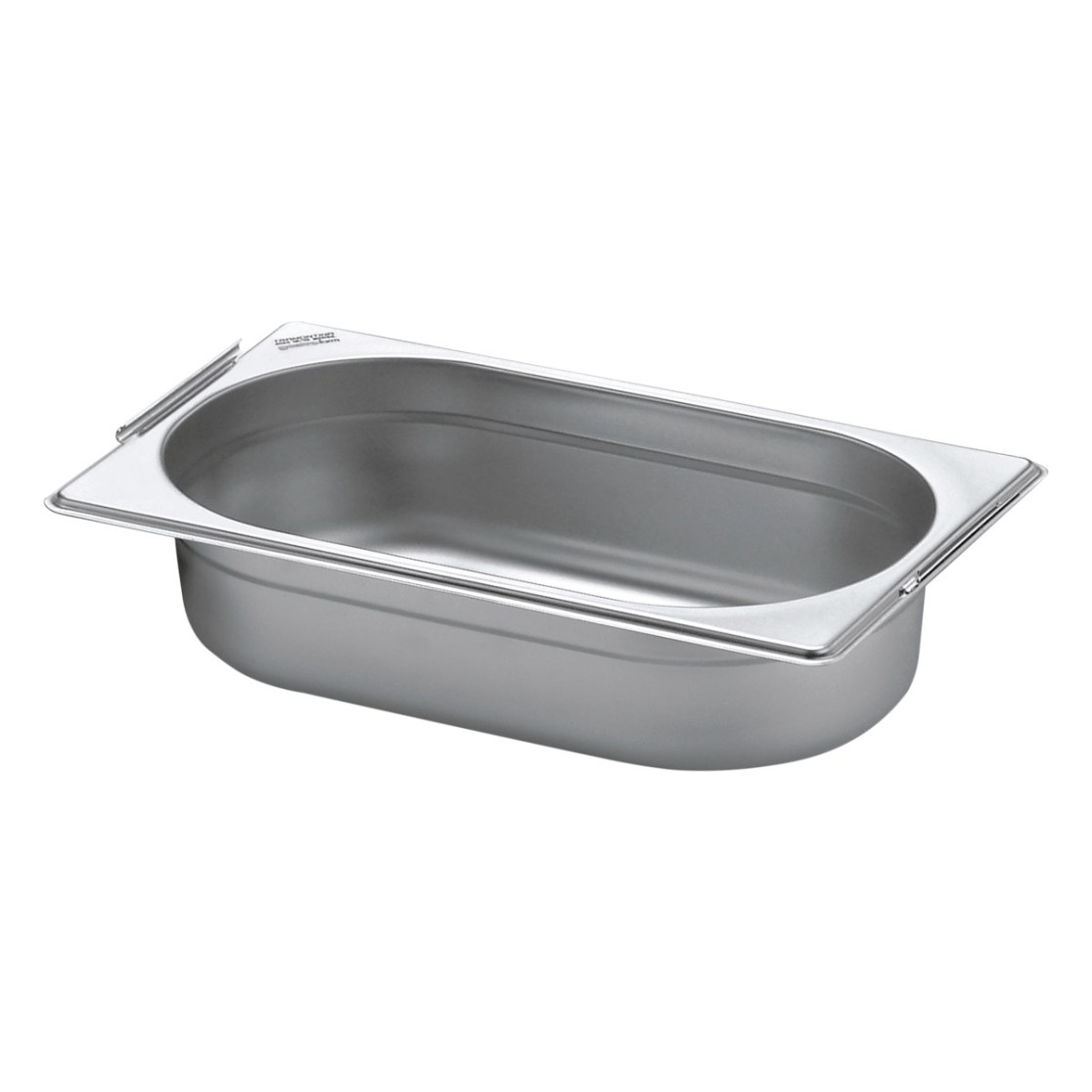 Cuba Tramontina 1/4 em Aço Inox com Alças Moveis Profundidade 65 mm - Aço 304