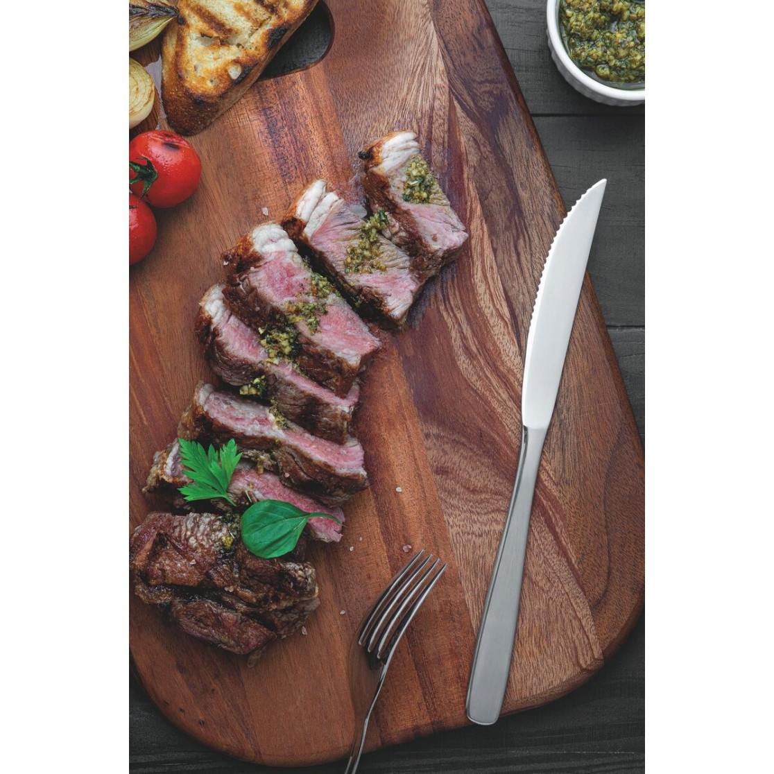 Faqueiro para Churrasco Tramontina Cosmos em Aço Inox 84 Peças