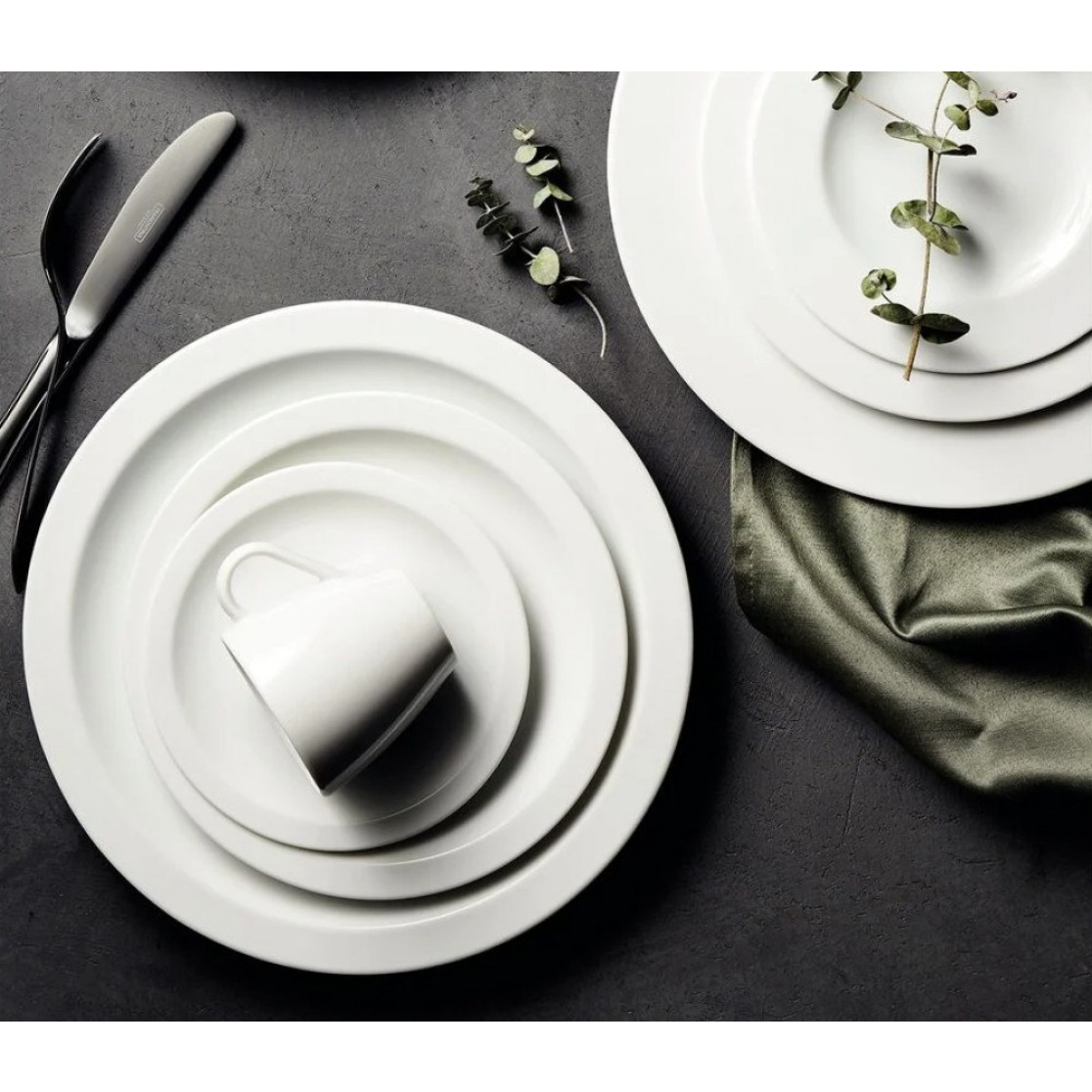 Prato Raso Jantar Paola Porcelana 25,5 cm LC - Tramontina