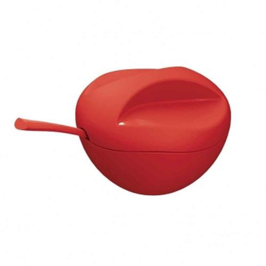 Açucareiro Vermelho Solido - Uz Utilidades
