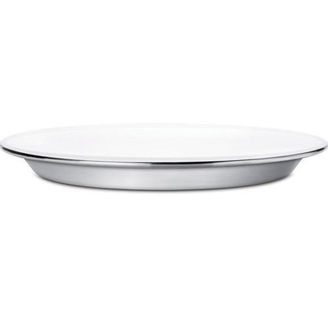 Bandeja Térmica Redonda Gelada Em Aço Inox - Soprano