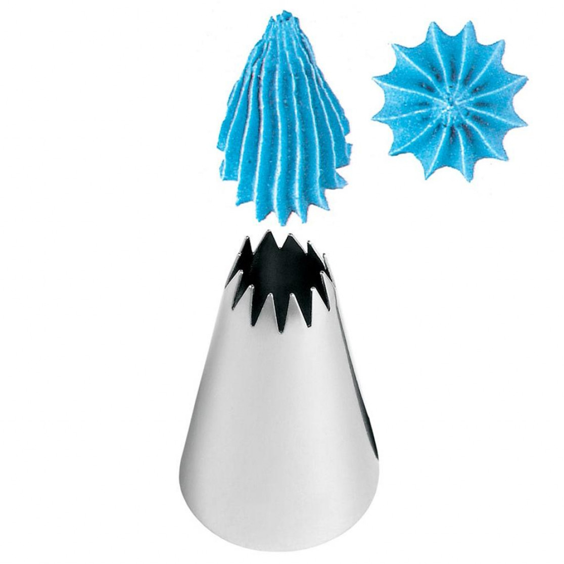 Bico De Confeitar 32 Pitanga Aberta Wilton Adaptadores, bico babado, bico chuveiro, bico esfera, bico especialidades, bico flor, bico folha, bico perlê, bico pétala, bico pitanga, bico russo. bico de confeitar 32 pitanga aberta wilton
