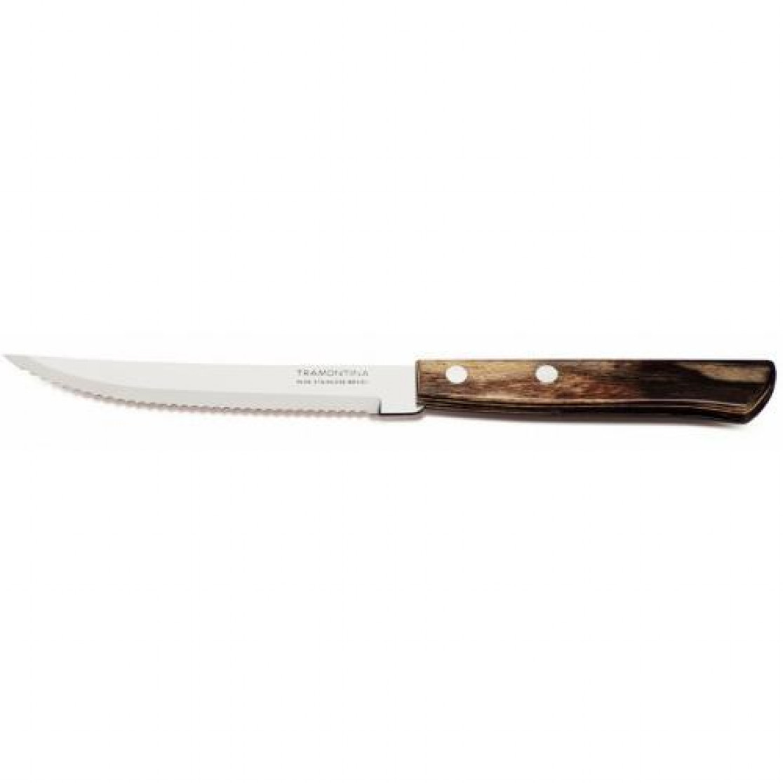 Faca Para Churrasco Inox 5´´ Polywood Castanho - Tramontina