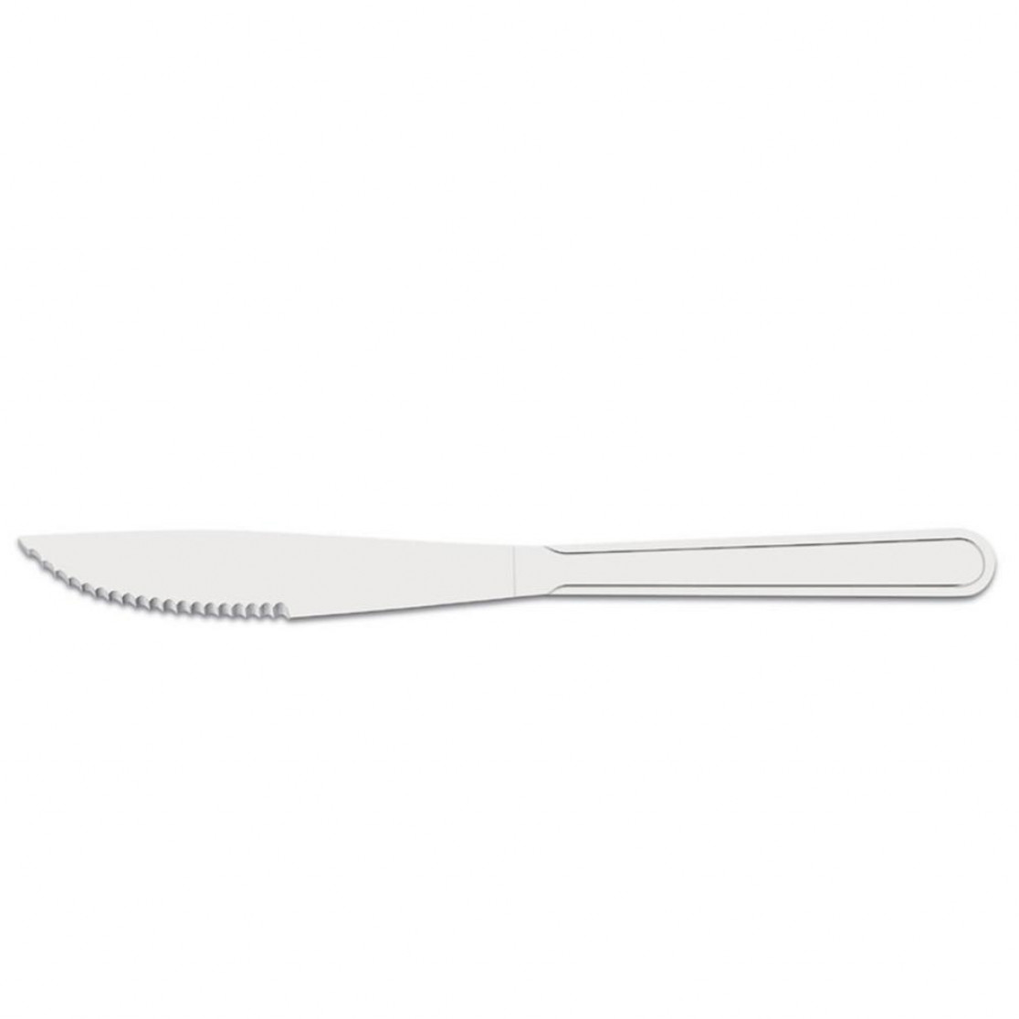 Faca Para Churrasco Inox N.4 Buzios 12pçs - Tramontina