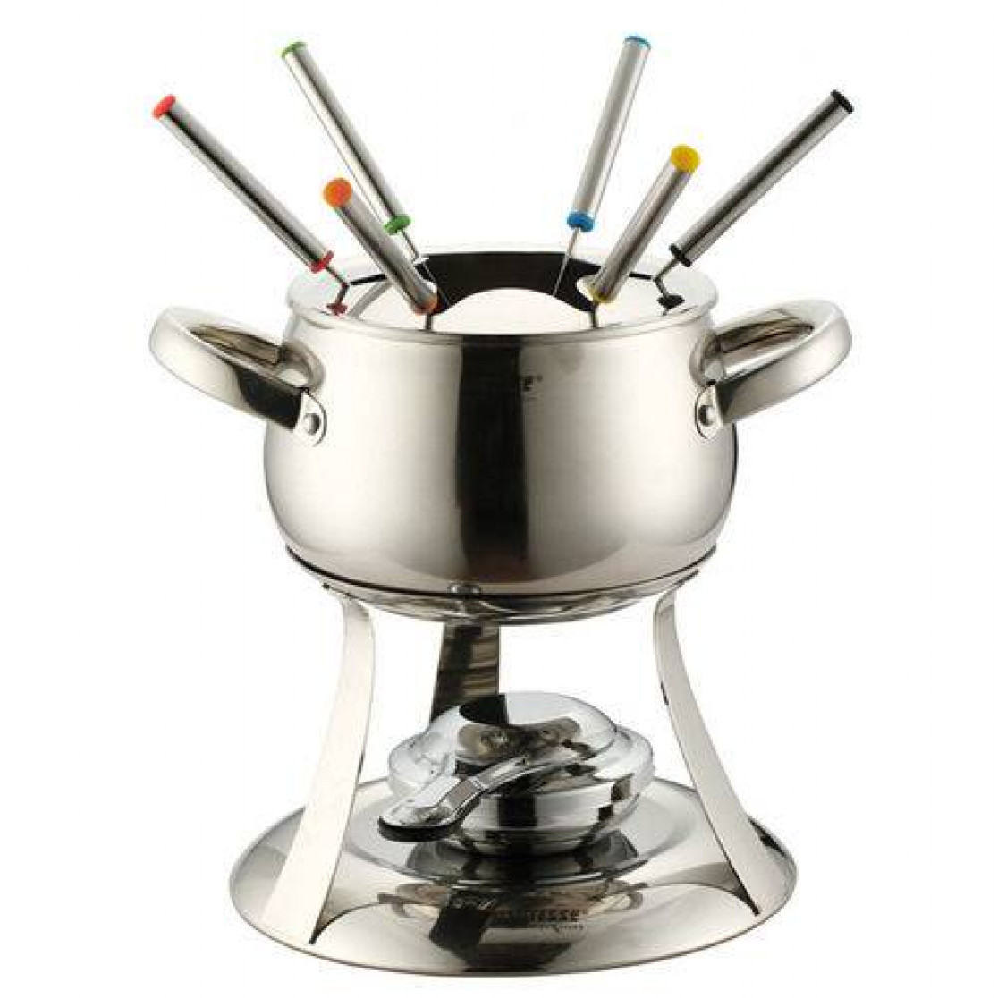 Aparelho de fondue aço inox home&co