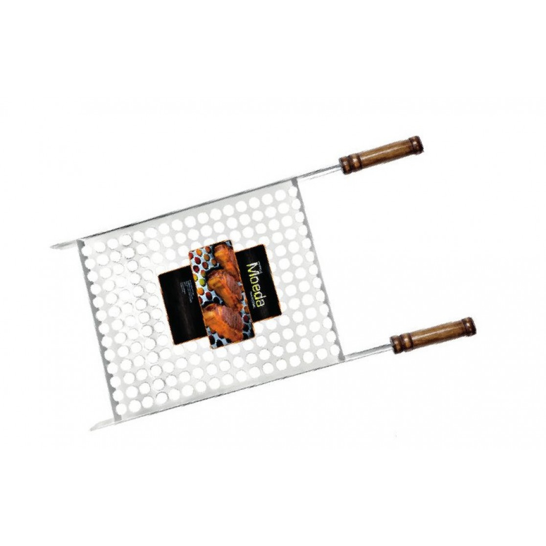 Grelha Moeda Bandeja Inox Grilazer 50x40cm