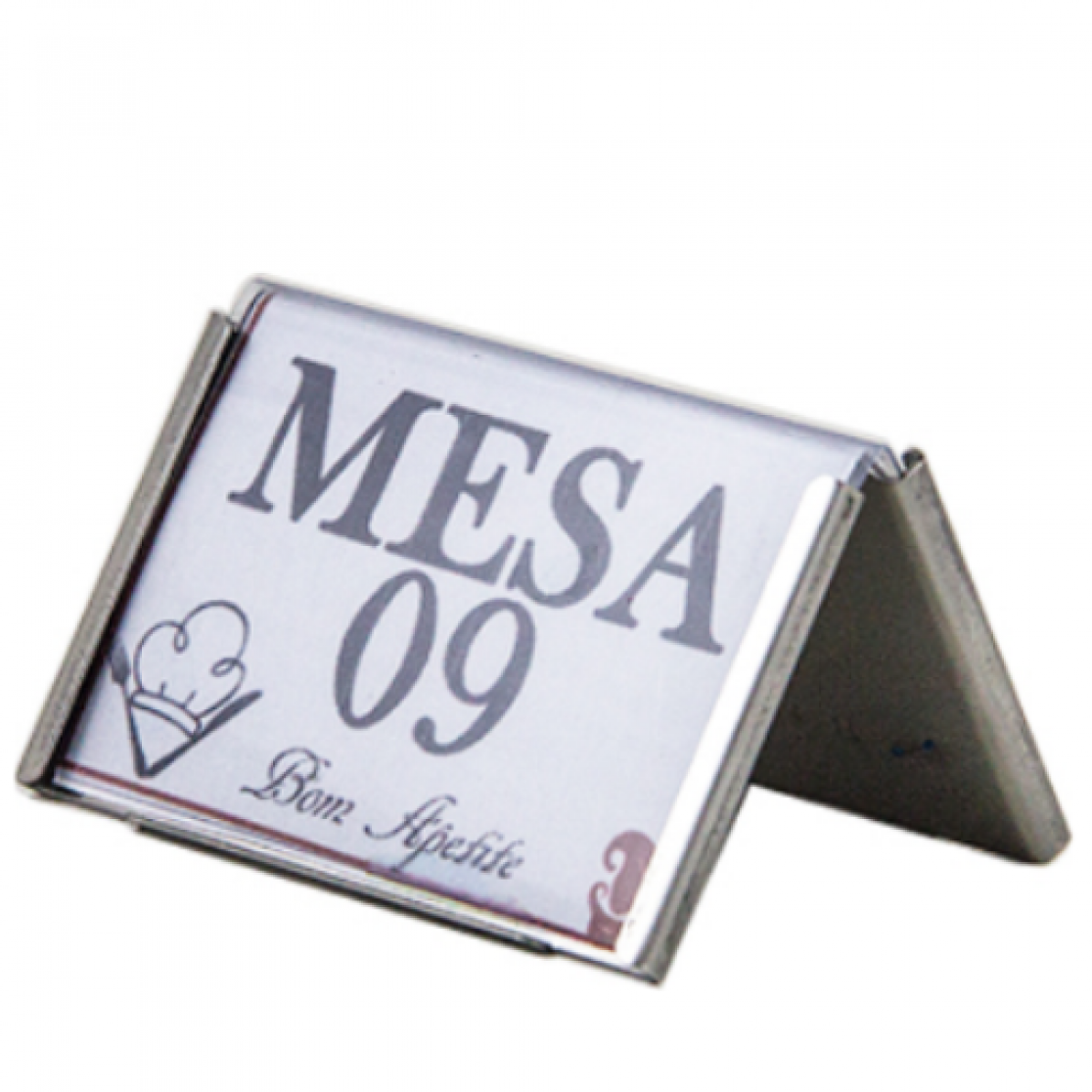 Mini Display de Mesa Inox