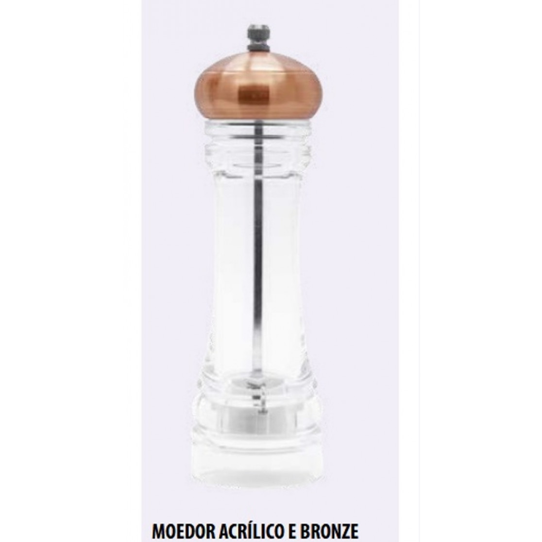 Moedor Acrílico e Bronze 20cm - Mimo
