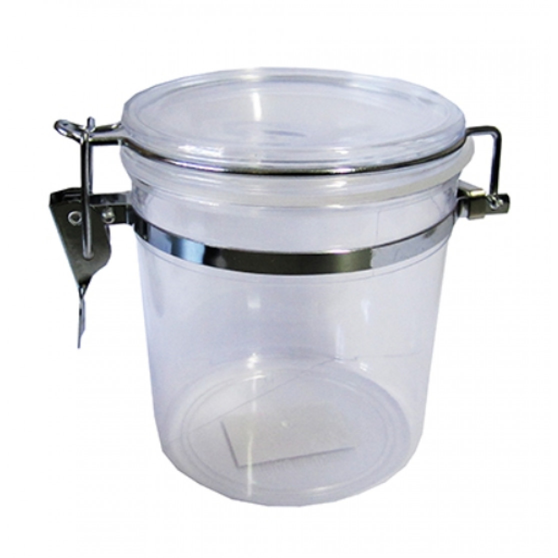 Pote de Acrílico Hermético Com Fecho 550ml