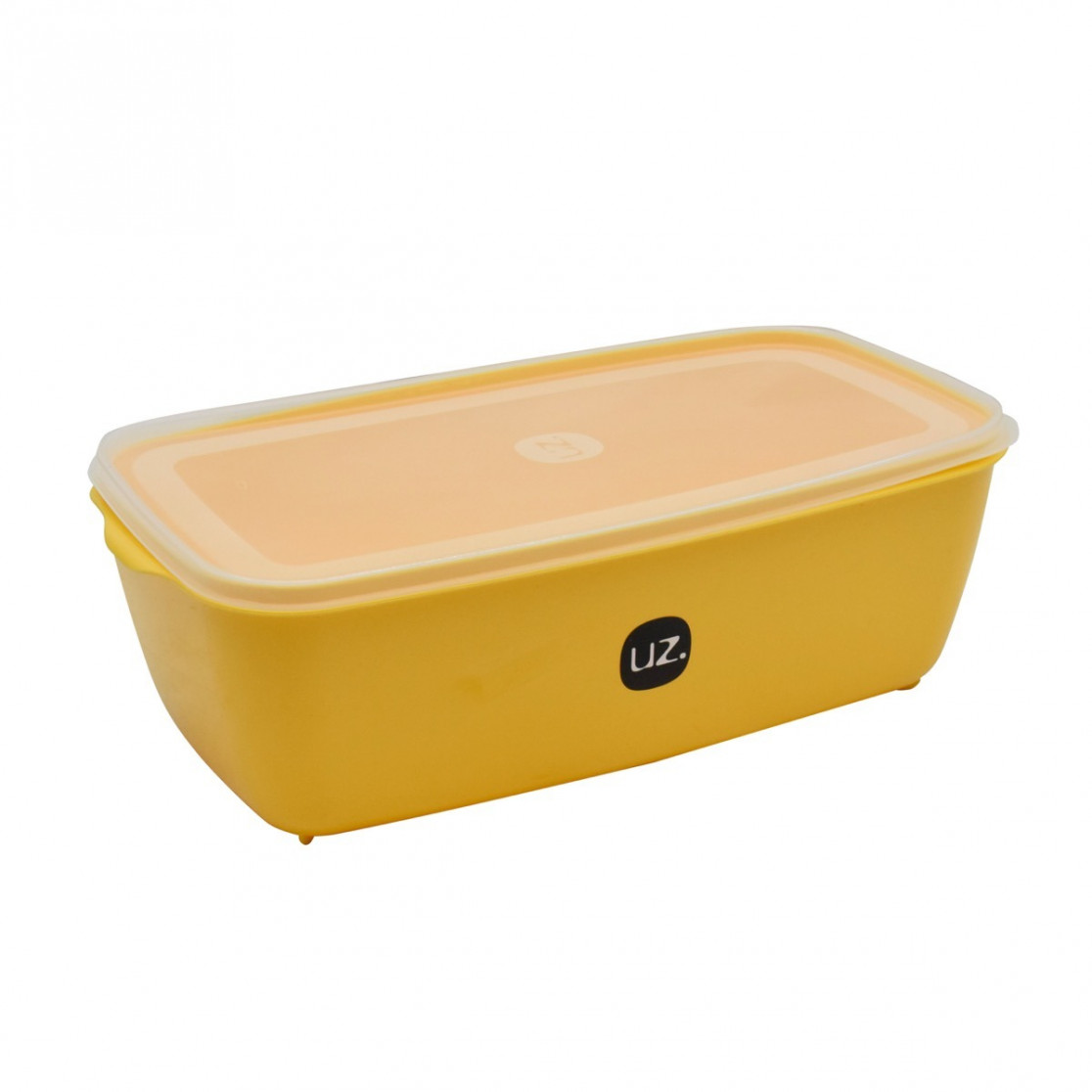 Pote Retangular 5 L Amarelo - Uz