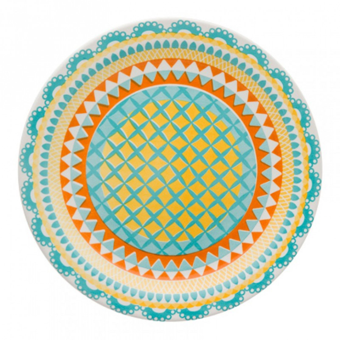 Prato Fundo 23cm Daily Floreal Bilro Oxford