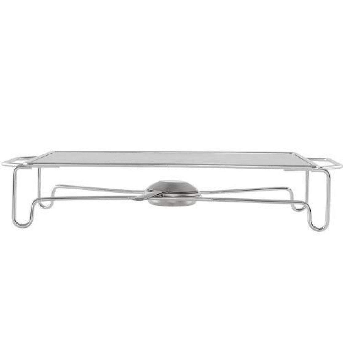 Rechaud Retangular com Chapa Platanos 37x23cm - Brinox