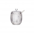 Açucareiro De Cristal Com Colher E Tampa 210ml - Lyor