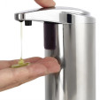 Dispenser Saboneteira Automatico Inox Alcool e Sabão Liquido