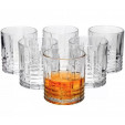 Jogo De 6 Copos Baixos Para Whisky Vidro 340 Ml - Mimo Style