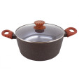 Caçarola Cerâmica Antiaderente Grafito De Indução 24 Cm Mimo