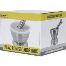 Pilão com Socador Inox 739