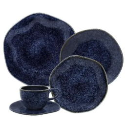 APARELHO DE JANTAR 30PCS SAFIRA AZUL