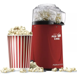 Pipoqueira Pop Cine PP02 Vermelha 1200W 220V Agratto