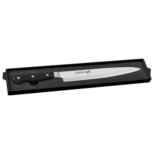 Faca Yanagiba Tramontina Sushi com Lamina em Aço Inox e Cabo de Policarbonato com Fibra de Vidro 9