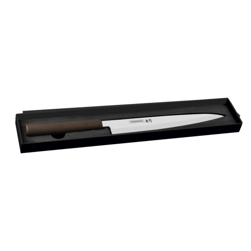 Faca Yanagiba Tramontina Sushi com Lamina em Aço Inox e Cabo de Nylon 9