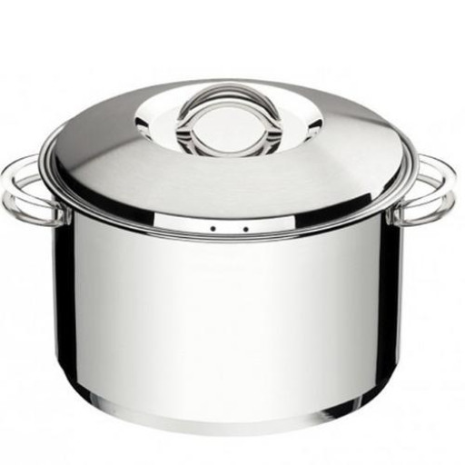 Caçarola Tramontina Solar Funda em Aço Inox Fundo Triplo com Tampa e Alças 20 cm 3,6 L