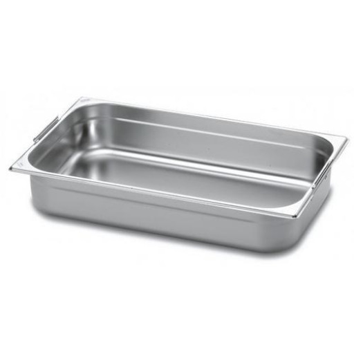 Cuba Tramontina 1/1 em Aço Inox com Alças Moveis Profundidade 65 mm - Aço 304
