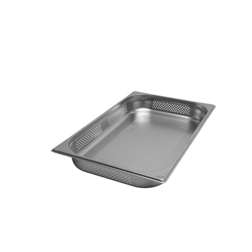 Cuba Perfurada Tramontina 1/1 em Aço Inox sem Alças Profundidade 65 mm - Aço 201
