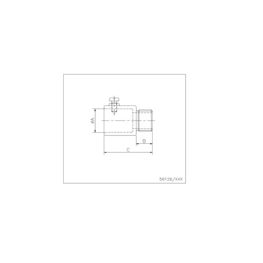 Conector reto sem rosca 1/2 polegada