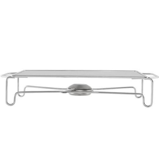 Rechaud Retangular com Chapa Platanos 37x23cm - Brinox