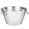 Cooler Para Festa Redondo Em Metal 35x21 Cm
