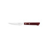 Faca para Churrasco Tramontina com Lamina em Aço Inox e Cabo em Madeira Polywood Vermelho 4"