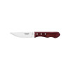 Faca para Churrasco Jumbo Tramontina com Lamina em Aço Inox e Cabo em Madeira Polywood Vermelho 5"