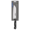 Faca Santoku Tramontina Ultracorte com Lamina em Aço Inox e Cabo de Polipropileno Preto 7"