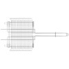 Grelha Multiuso Tramontina Churrasco em Aço Inox 70,2 x 31,5 cm