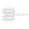 Grelha Multiuso Tramontina Churrasco em Aço Inox 70,2 x 31,5 cm