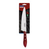Faca Tramontina para Carne 8" em Aço Inox e Cabo Vermelho Polywood