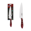 Faca Tramontina para Carne 8" em Aço Inox e Cabo Vermelho Polywood