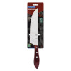 Faca Tramontina para Carne 8" em Aço Inox e Cabo Vermelho Polywood