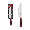 Faca Tramontina para Carne 8" em Aço Inox e Cabo Vermelho Polywood