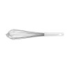 Batedor Manual Tramontina Profissional em Aço Inox com Cabo em Polipropileno Branco 40 cm