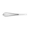 Batedor Manual Tramontina Profissional em Aço Inox com Cabo em Polipropileno Branco 40 cm