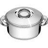 Caçarola Tramontina Rasa Solar em Aço Inox Fundo Triplo com Tampa e Alças 16 cm 1,4 L