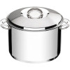 Caçarola Tramontina Solar Funda em Aço Inox Fundo Triplo com Tampa e Alças  24 cm 6,1 L