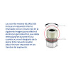 Fogareiro para Rechaud Tramontina em Aço Inox