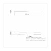 Faca para Churrasco Tramontina Continental em Aço Inox